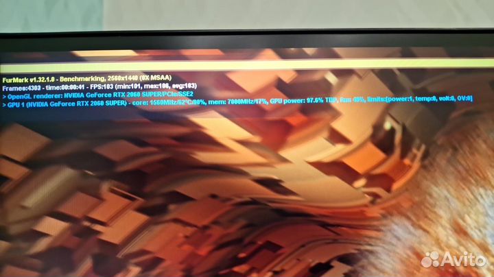 Видеокарта MSI GeForce RTX 2060 super 8 гб
