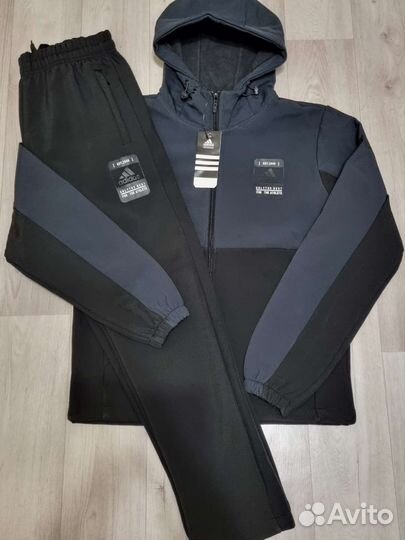 Спортивный костюм утепленный мужской