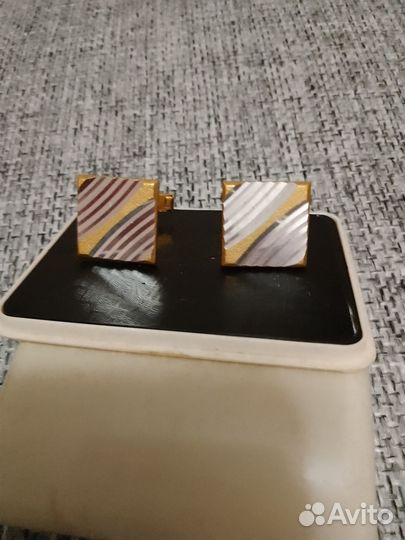 Запонки ретро СССР