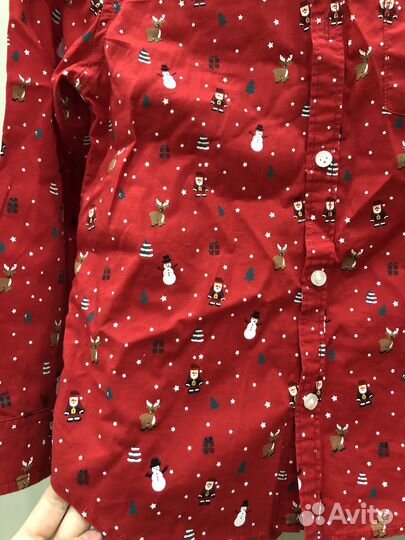 Рубашка на новый год hm с брюками