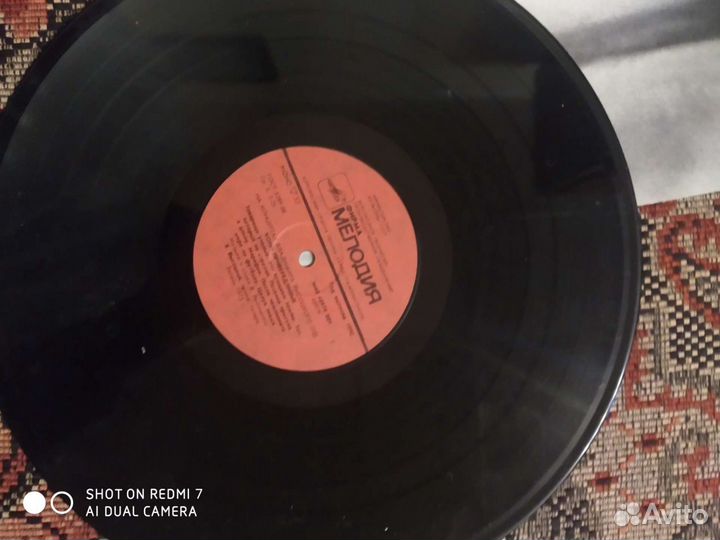 Виниловая пластинка Высоцкого