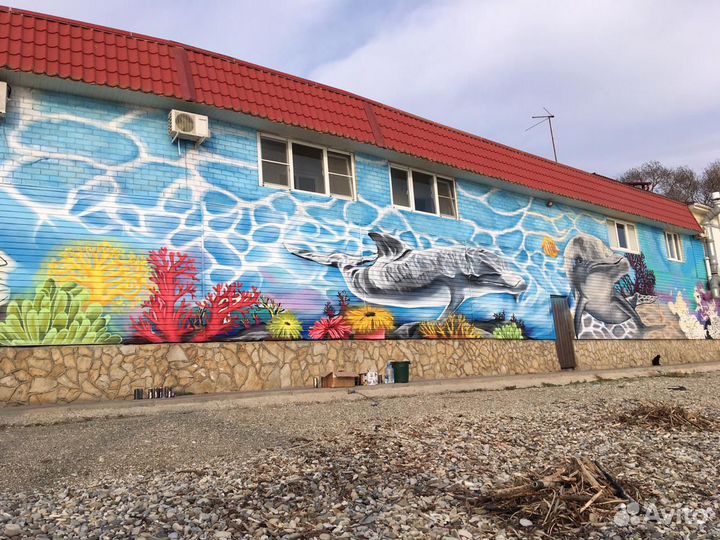 Граффити. Роспись стен. Художественное оформление