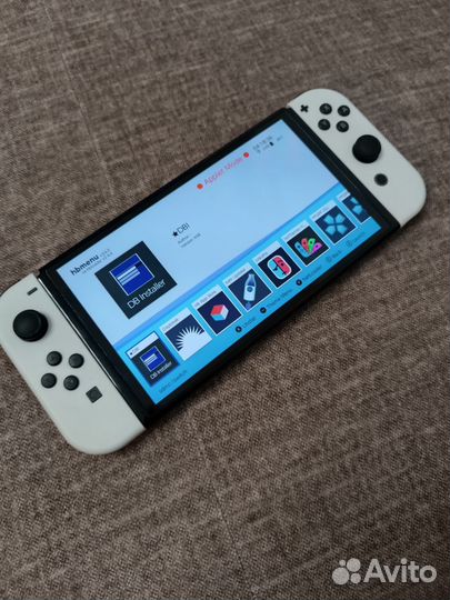 Nintendo switch oled прошитая 64+256GB