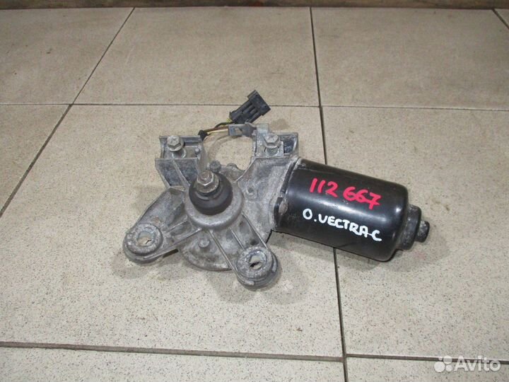 Моторчик стеклоочистителя передний Opel Vectra C