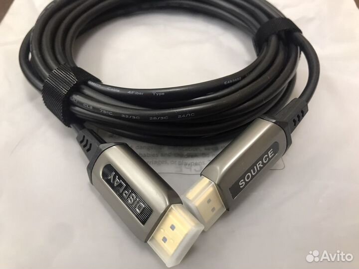 Hdmi кабель оптический 5 метров 2.0 4K новый