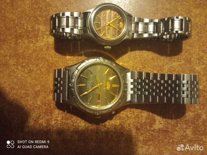 Часы СССР Чайка, Ориент (Сингапур)