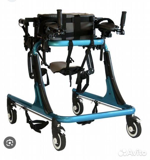 Ходунки с дополнительной фиксацией тела Мега 3000