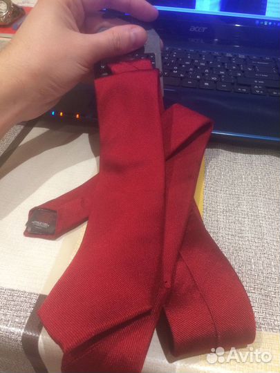 Галстук узкий мужской