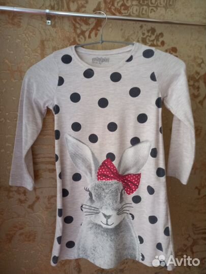 Детская одежда для девочек пакетом 104 110