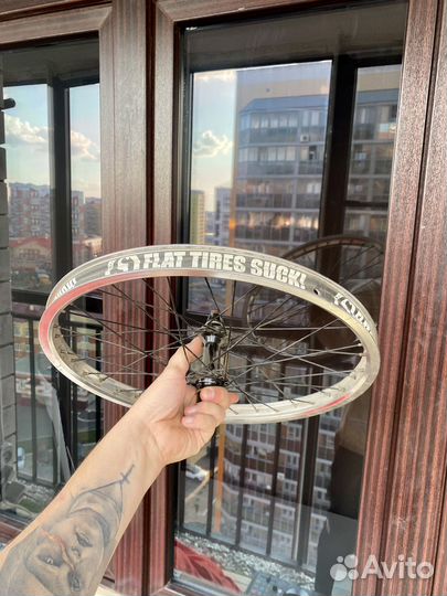 Переднее колесо на bmx на промах r20