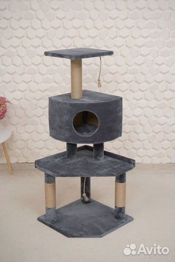 Домик для кошки с когтеточкой