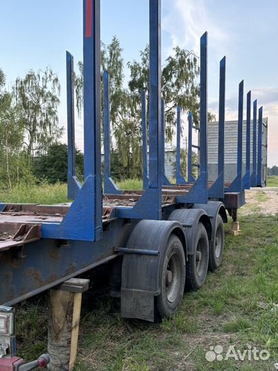 Полуприцеп лесовоз (сортиментовоз) Schmitz Cargobull SPR 24, 1997