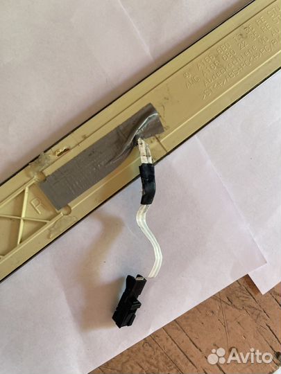 Накладка на порог с подсеткой