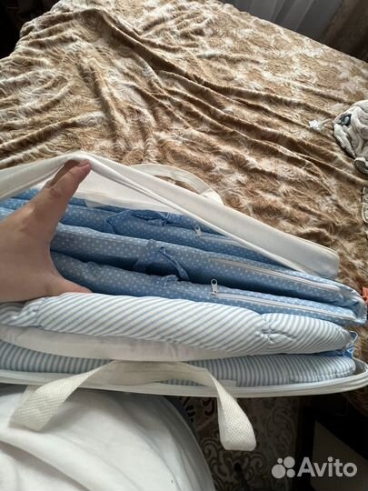 Бортики в кроватку новые