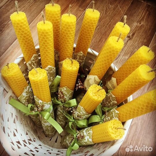 Свеча из вощины