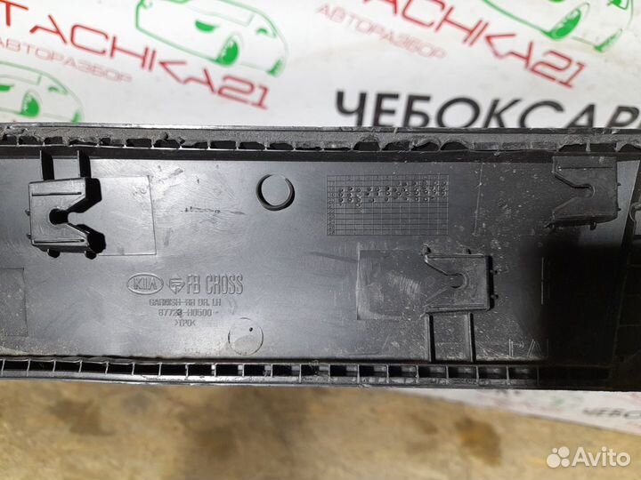 Накладка двери задняя левая Kia Rio 4 X-Line (2017