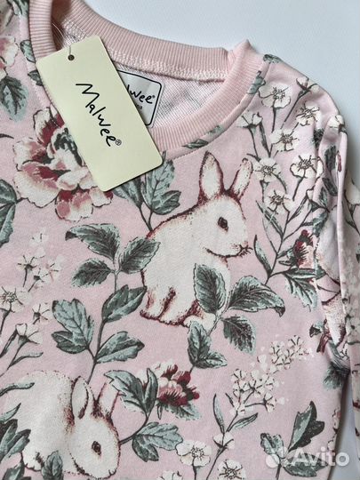 Свитшот для девочки malwee 116/122 новый