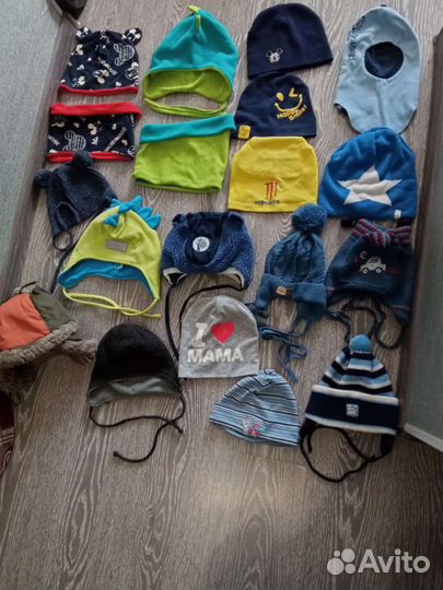 Шапочки на мальчика