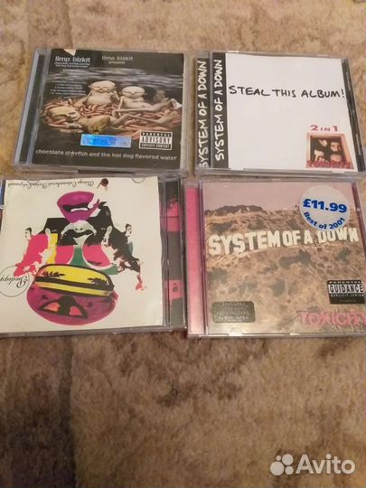 Музыкальные компакт диски сер 2000х