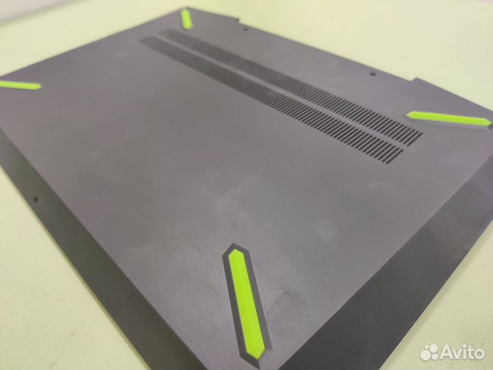 Нижняя часть корпуса HP 15-CX зеленые вставки