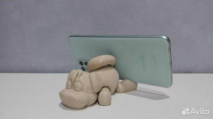 Подвижная 3D игрушка - Собачка (подставка для теле