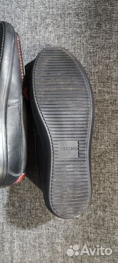 Мокасины кожаные 43-44 размер