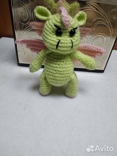 Дракон вязанный