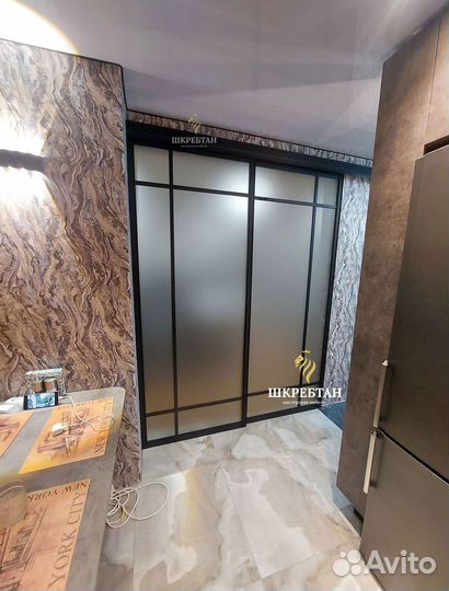 Дизайнерские раздвижные перегородки на заказ