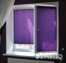 Шторы Плиссе на окна и двери