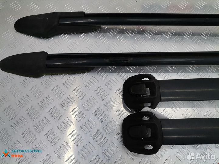 Дуги на крышу (рейлинги) Kia Carnival UP/GQ рест