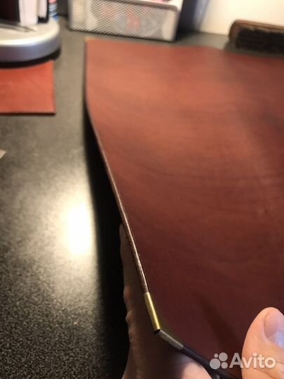 Бювар (коврик из натуральной кожи на рабочий стол)