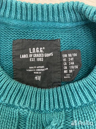 Свитер H&M 98-104