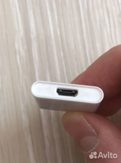 Переходник с micro usb на lightning для айпада
