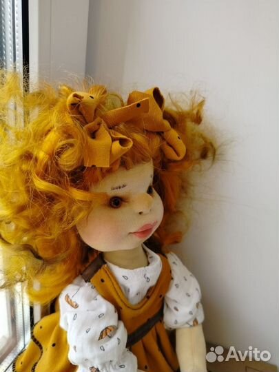 Кукла текстильная