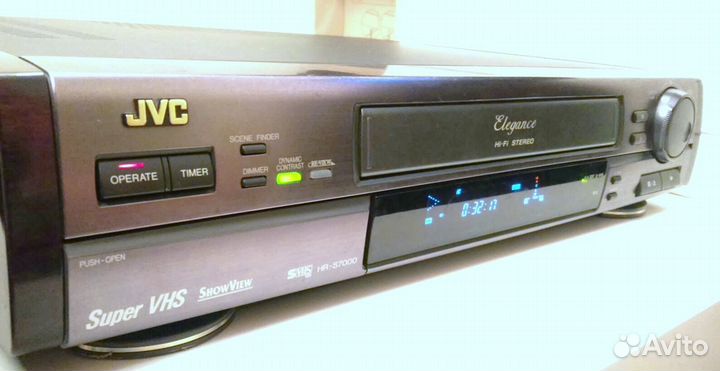 S-VHS видеомагнитофон JVC HR-S7000 Elegance