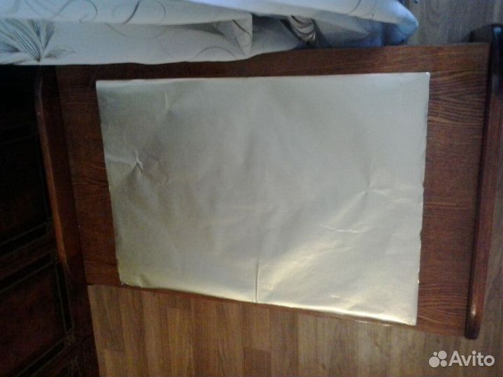 Листы самоклейки золото