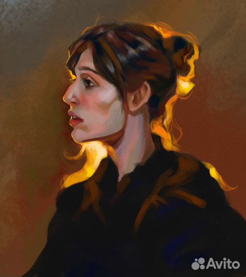 Художник, дизайнер, портрет, иллюстрация