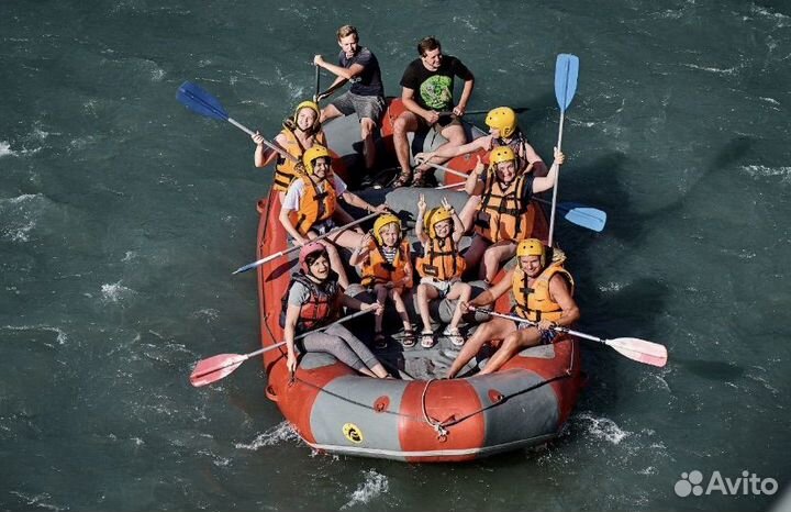 Рафтинг по реке мзымта