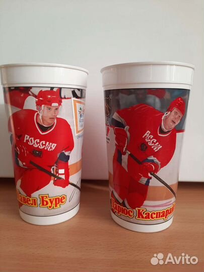 Коллекционные стаканы хоккей Макдональдс