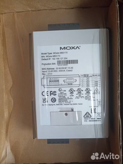 Moxa MGate MB3170
