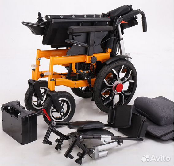 Электроколяска с с авто наклоном спинки и ног