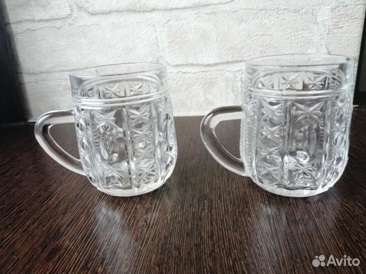 Стаканы/кружки 2 шт. Высота 8 см