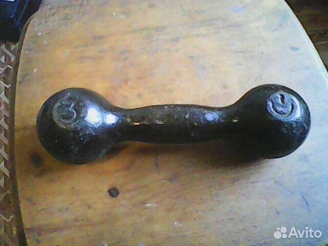 Гантеля чугунная литая 3кг