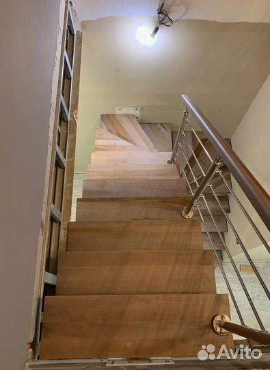 Лестница винтовая с монтажем