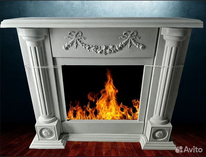 Камин декоративный / фальш камин / из бетона