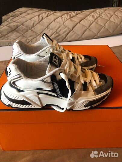 Кроссовки dolce gabbana белые 37