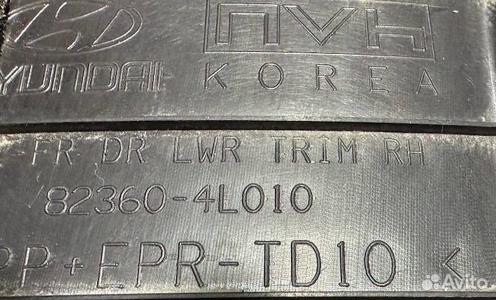 Обшивка двери Hyundai Solaris 1