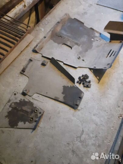 Защита двигателя,коробки, раздатки 3мм.нивышевроле