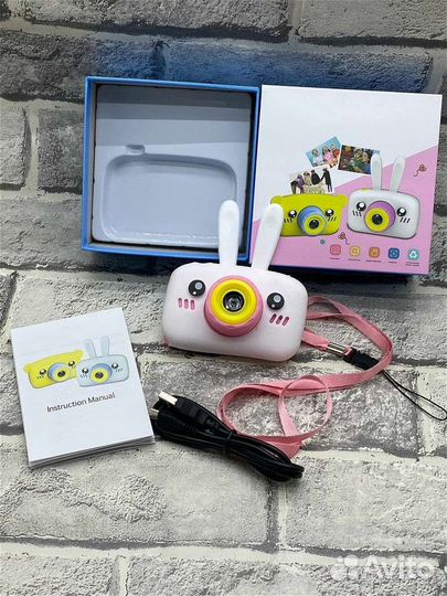 Детский фотоаппарат зайка новый