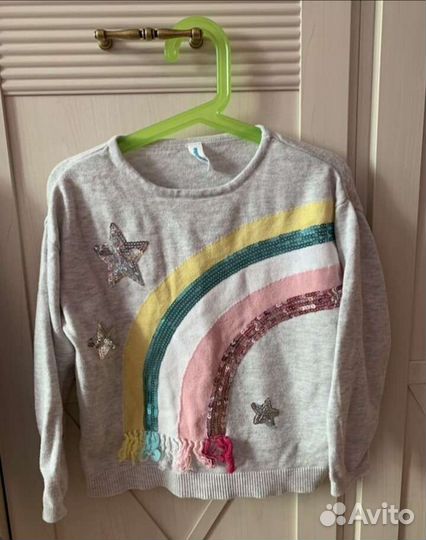 Вещи пакетом девочке 122р